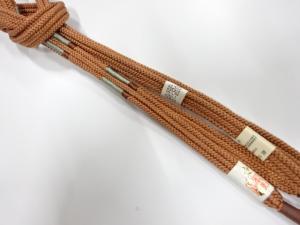 未使用品　正絹　手組帯締め